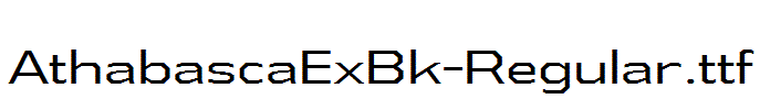 AthabascaExBk-Regular