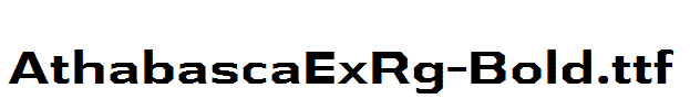 AthabascaExRg-Bold