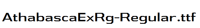 AthabascaExRg-Regular