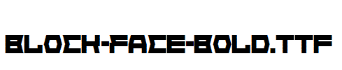 Block-Face-Bold