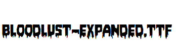 Bloodlust-Expanded