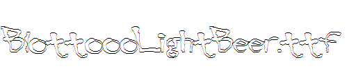 BlottoooLightBeer