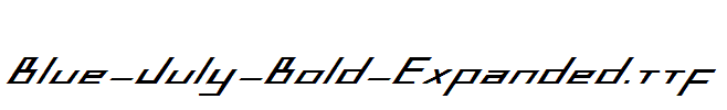 Blue-July-Bold-Expanded