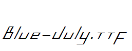 Blue-July