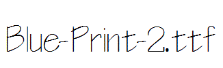 Blue-Print-2.ttf