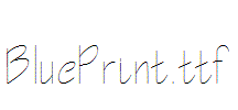 BluePrint.ttf