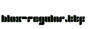 blox-Regular