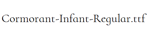 Cormorant-Infant-Regular