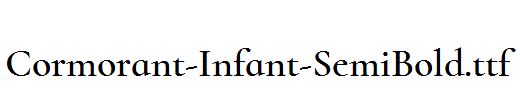 Cormorant-Infant-SemiBold