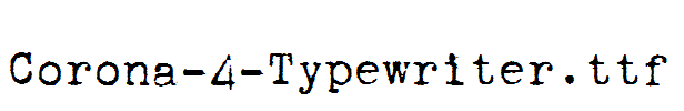Corona-4-Typewriter
