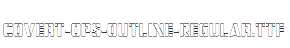 Covert-Ops-Outline-Regular