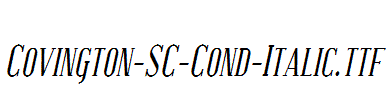 Covington-SC-Cond-Italic