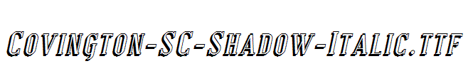 Covington-SC-Shadow-Italic