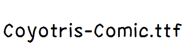 Coyotris-Comic