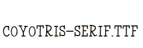 Coyotris-Serif