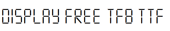 DISPLAY-FREE-TFB.ttf