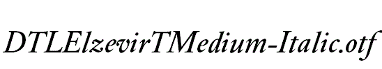 DTLElzevirTMedium-Italic.otf