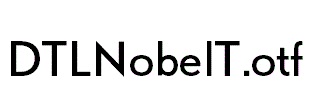 DTLNobelT.otf