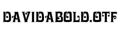 DavidaBold.otf