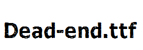 Dead-End.ttf