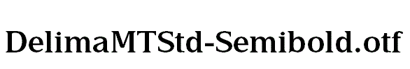DelimaMTStd-Semibold.otf