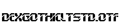 DexGothicLTStd.otf