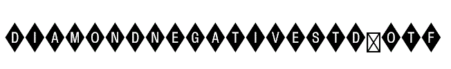 DiamondNegativeStd.otf