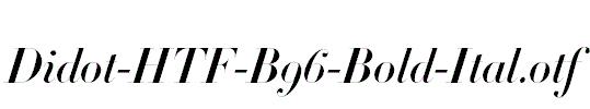 Didot-HTF-B96-Bold-Ital.otf