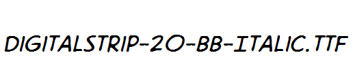 DigitalStrip-20-BB-Italic.ttf