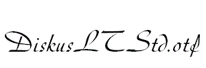 DiskusLTStd.otf