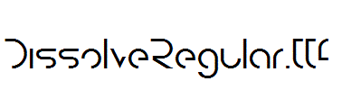 DissolveRegular