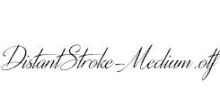 DistantStroke-Medium