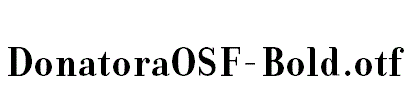 DonatoraOSF-Bold.otf