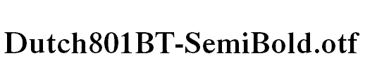 Dutch801BT-SemiBold.otf
