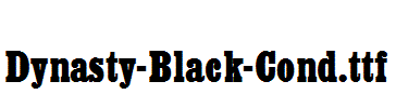 Dynasty-Black-Cond.ttf