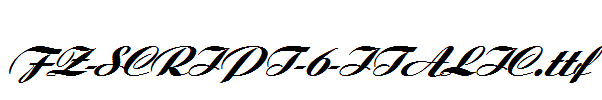 FZ-SCRIPT-6-ITALIC.ttf