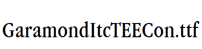 GaramondItcTEECon.ttf