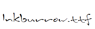 Inkburrow.TTF