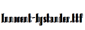 Innocent-bystander.TTF