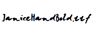 JaniceHandBold.ttf