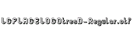 LGFLAGELOGOtresD-Regular.otf