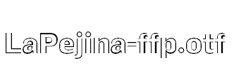LaPejina-ffp.otf