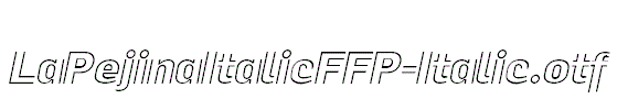 LaPejinaItalicFFP-Italic.otf