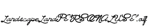 LandscapeLandPERSONALUSE.otf