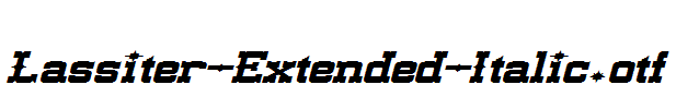 Lassiter-Extended-Italic.otf