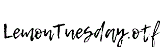 LemonTuesday.otf