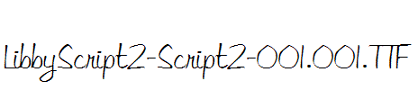 LibbyScript2-Script2-001.001.ttf