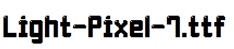Light-Pixel-7.ttf