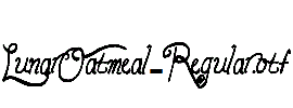 LunarOatmeal-Regular.otf
