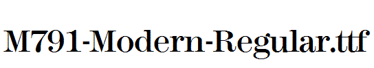 M791-Modern-Regular.ttf